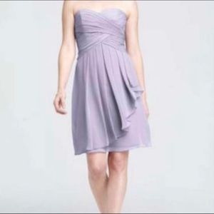 David’s Bridal Lavender Dress size 6 new without tag